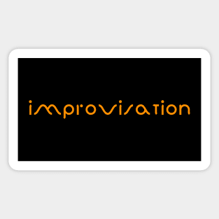 improvisation Sticker